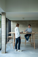 Wooden Backless Barstool | Ethnicraft Osso | Oroatrade.com