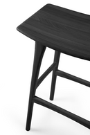 Wooden Backless Barstool | Ethnicraft Osso | Oroatrade.com