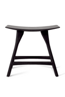 Black Oak Accent Stool | Ethnicraft Osso | Oroatrade.com