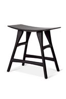 Black Oak Accent Stool | Ethnicraft Osso | Oroatrade.com