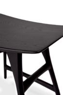 Black Oak Accent Stool | Ethnicraft Osso | Oroatrade.com