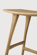 Modern Oak Counter Stool | Ethnicraft Osso | Oroatrade