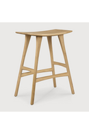 Modern Oak Counter Stool | Ethnicraft Osso | Oroatrade