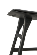 Black Oak Accent Stool | Ethnicraft Osso | Oroatrade.com