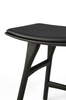 Black Oak Accent Stool | Ethnicraft Osso | Oroatrade.com