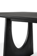 Black Oak Modern Dining Table | Ethnicraft Geometric | Oroatrade.com
