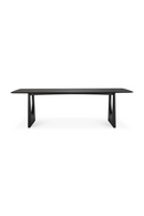 Black Oak Modern Dining Table | Ethnicraft Geometric | Oroatrade.com