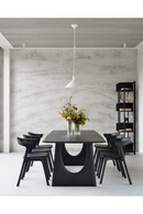 Black Oak Modern Dining Table | Ethnicraft Geometric | Oroatrade.com