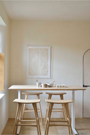 Oak Adjustable Desk L | Ethnicraft Bok | Oroatrade.com