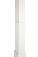 White Metal Adjustable Desk Base | Ethnicraft Bok | Oroatrade.com