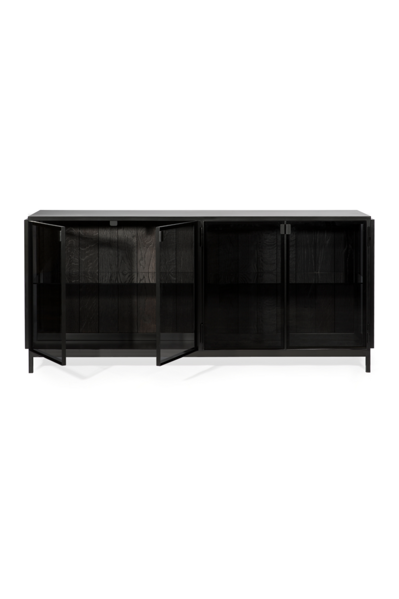 Glass-Door Sideboard | Ethnicraft Anders | Oroatrade.com