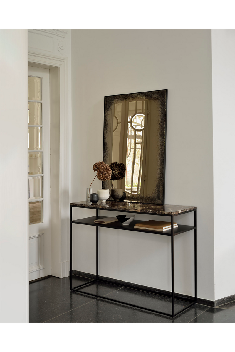 Marble 2-Level Console Table, Ethnicraft Stone