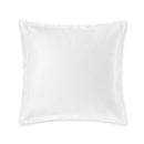 White Combed Cotton Euro Sham | Amalia Home Sintra   | Oroatrade.com