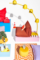 Back-Buttoned Modern Easy Chair | Fatboy The BonBaron Mingle | Oroatrade.com