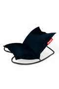 Modern Outdoor Bean Bag With Rocking Chair | Fatboy Original Slim + Rock 'n Roll | Oroatrade.com