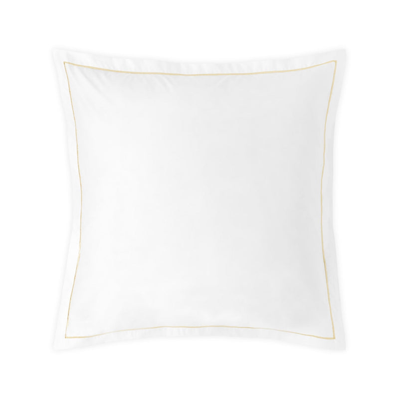 800TC Percale Bordered Euro Sham | Amalia Home Gardénia | Oroatrade.com 