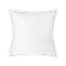 800TC Percale Bordered Euro Sham | Amalia Home Gardénia | Oroatrade.com 