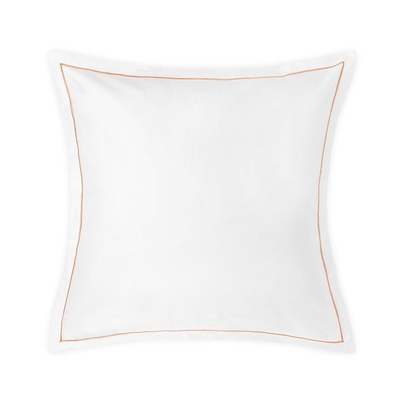 800TC Percale Bordered Euro Sham | Amalia Home Gardénia | Oroatrade.com 