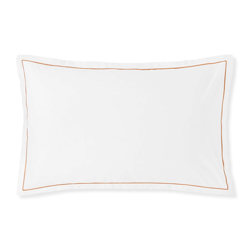 800TC Percale Bordered Sham Set | Amalia Home Gardénia | Oroatrade.com