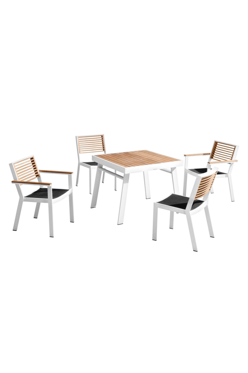 White Outdoor Dining Table | Higold York | Oroatrade.com