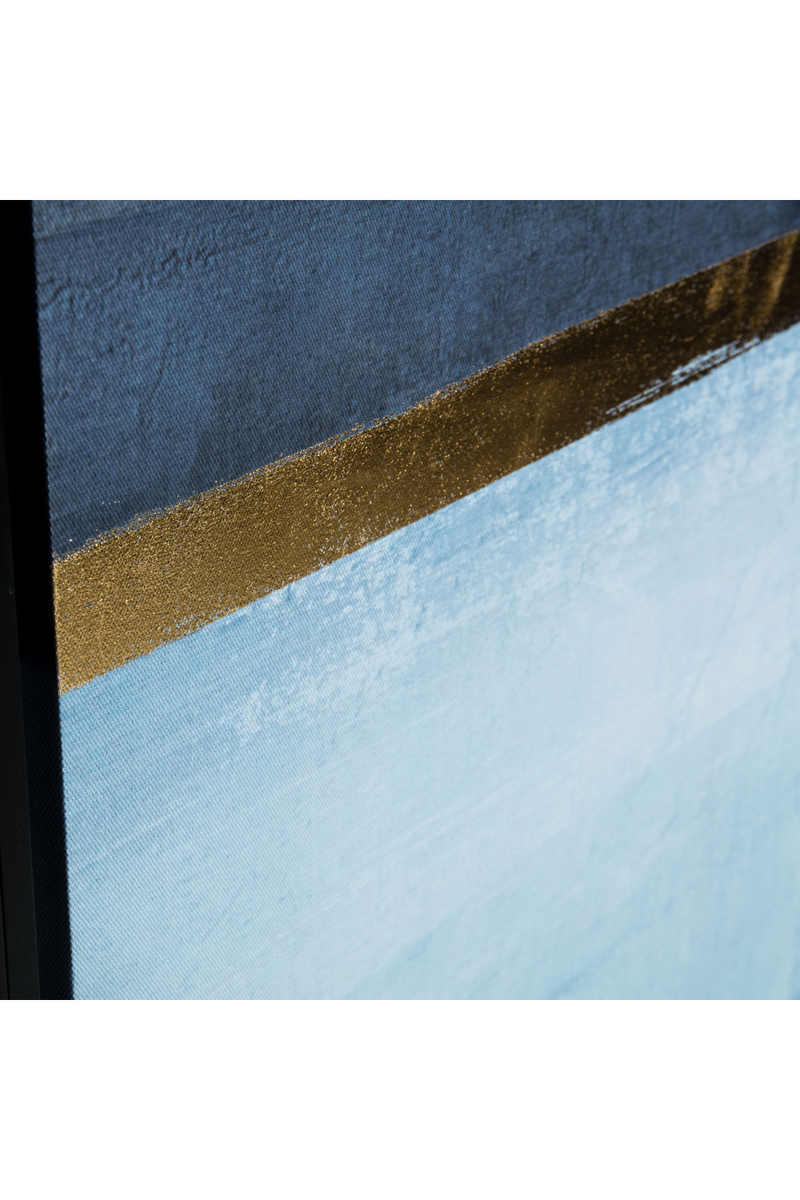 Blue Minimalist Artwork | La Forma Wrigley | Woodfurniture.com