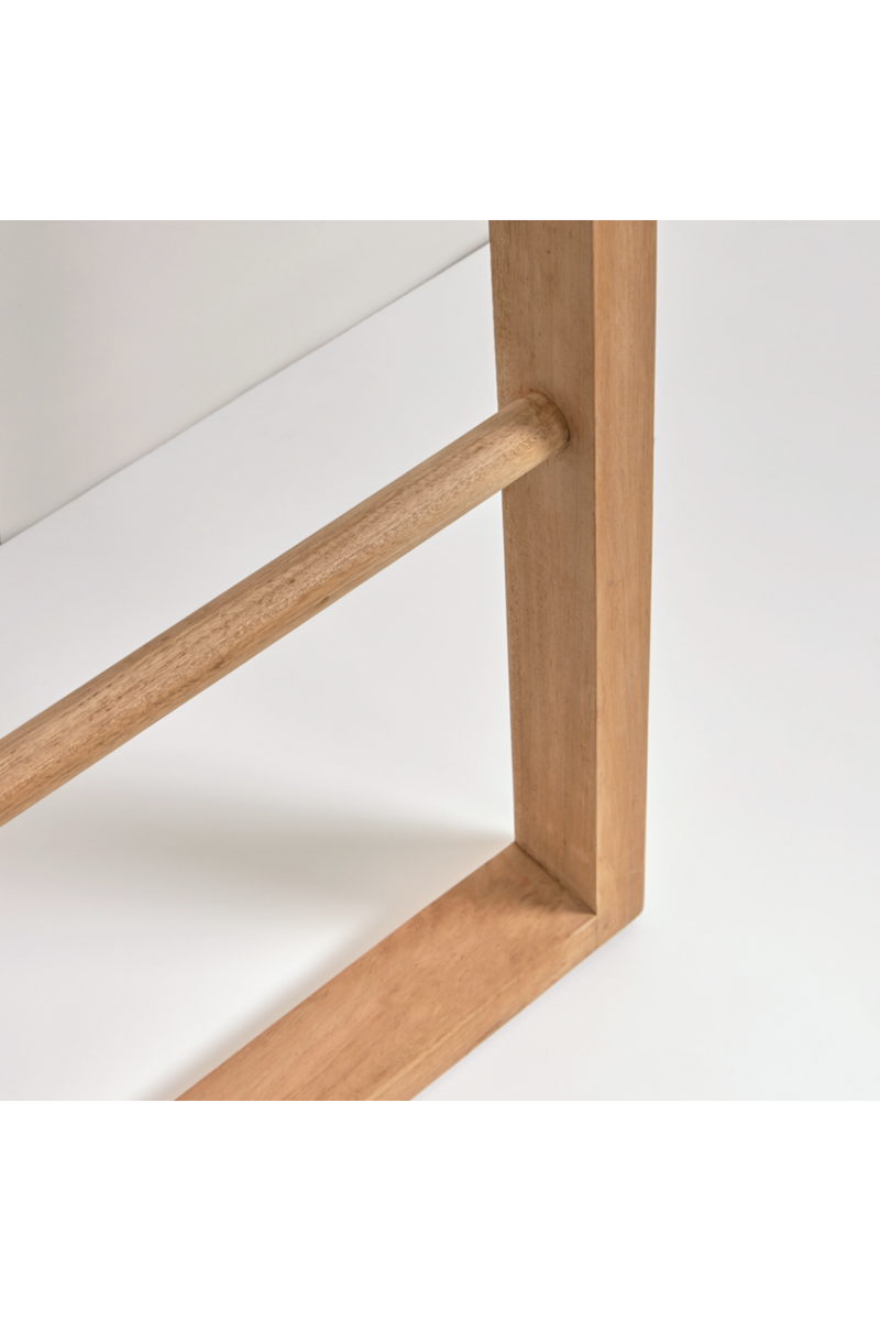 Leaning Ladder With Mirror | La Forma Flavina | Woodfurniture.com