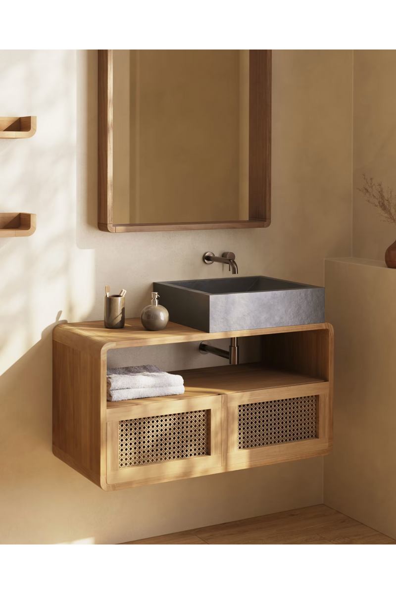Modern Terrazzo Bathroom Sink | La Forma Delina | Oroatrade.com