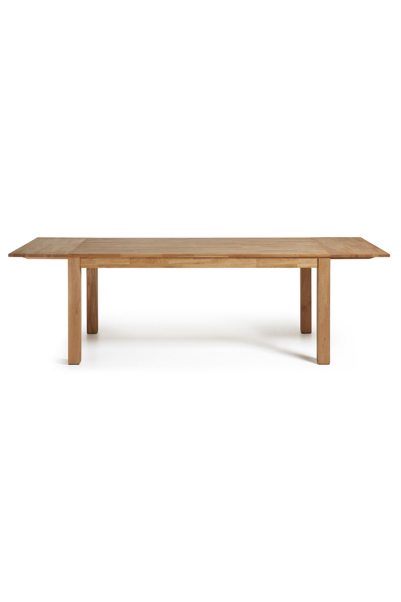Oak Wood Extendable Dining Table | La Forma Isbel | Oroatrade.com