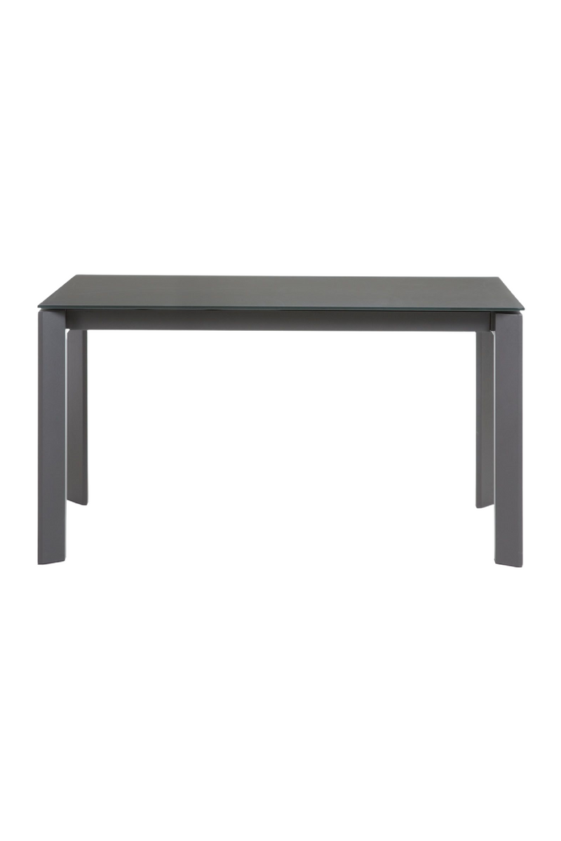 Gray Glass Graphite Table | La Forma Axis | Oroatrade.com