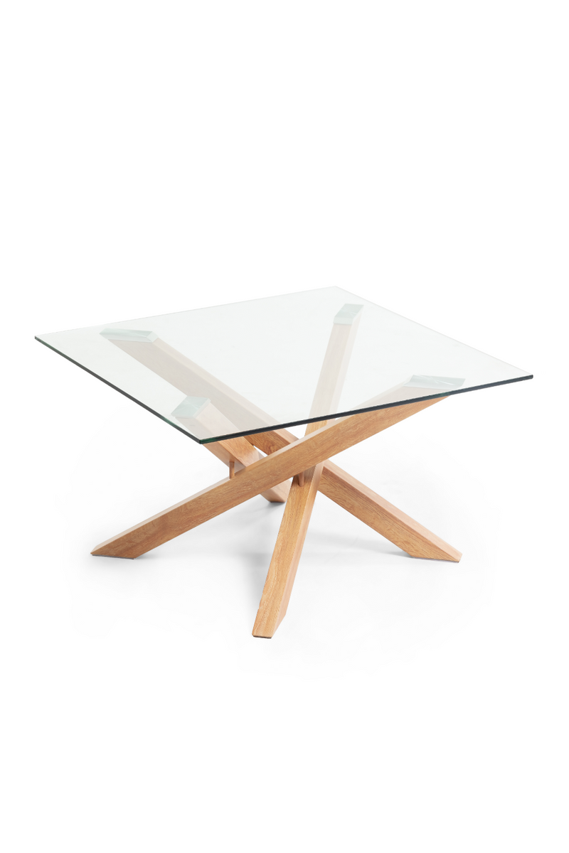 Glass Top Coffee Table | La Forma Mikado | Oroatrade.com