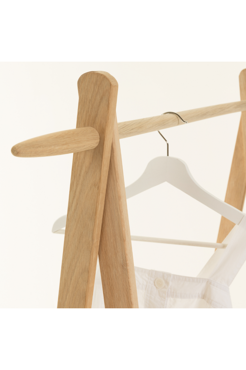 Solid Birch Clothing Rack | La Forma Natane | Oroatrade.com