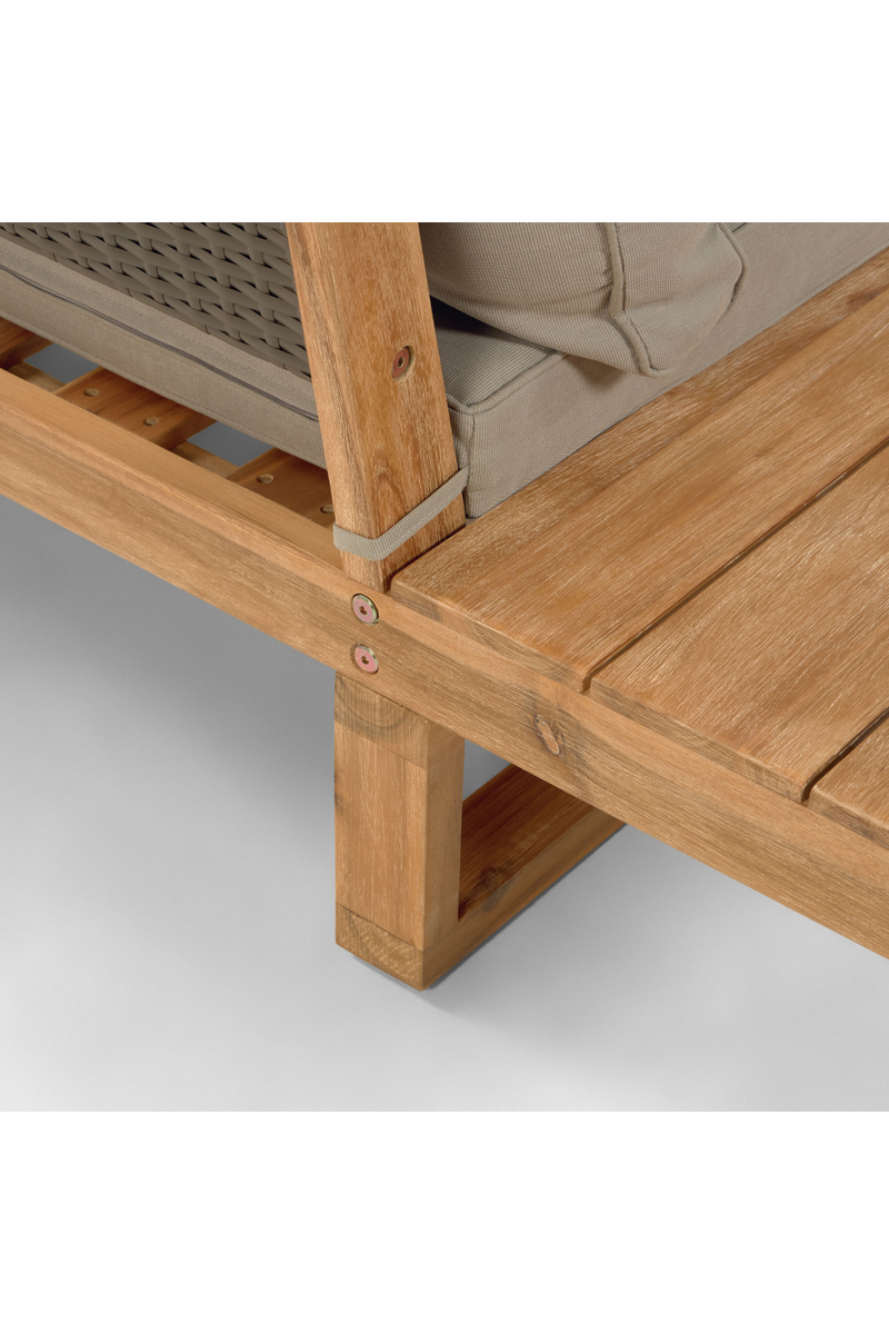 Outdoor Corner Sofa | La Forma Flaviina | Woodfurniture.com