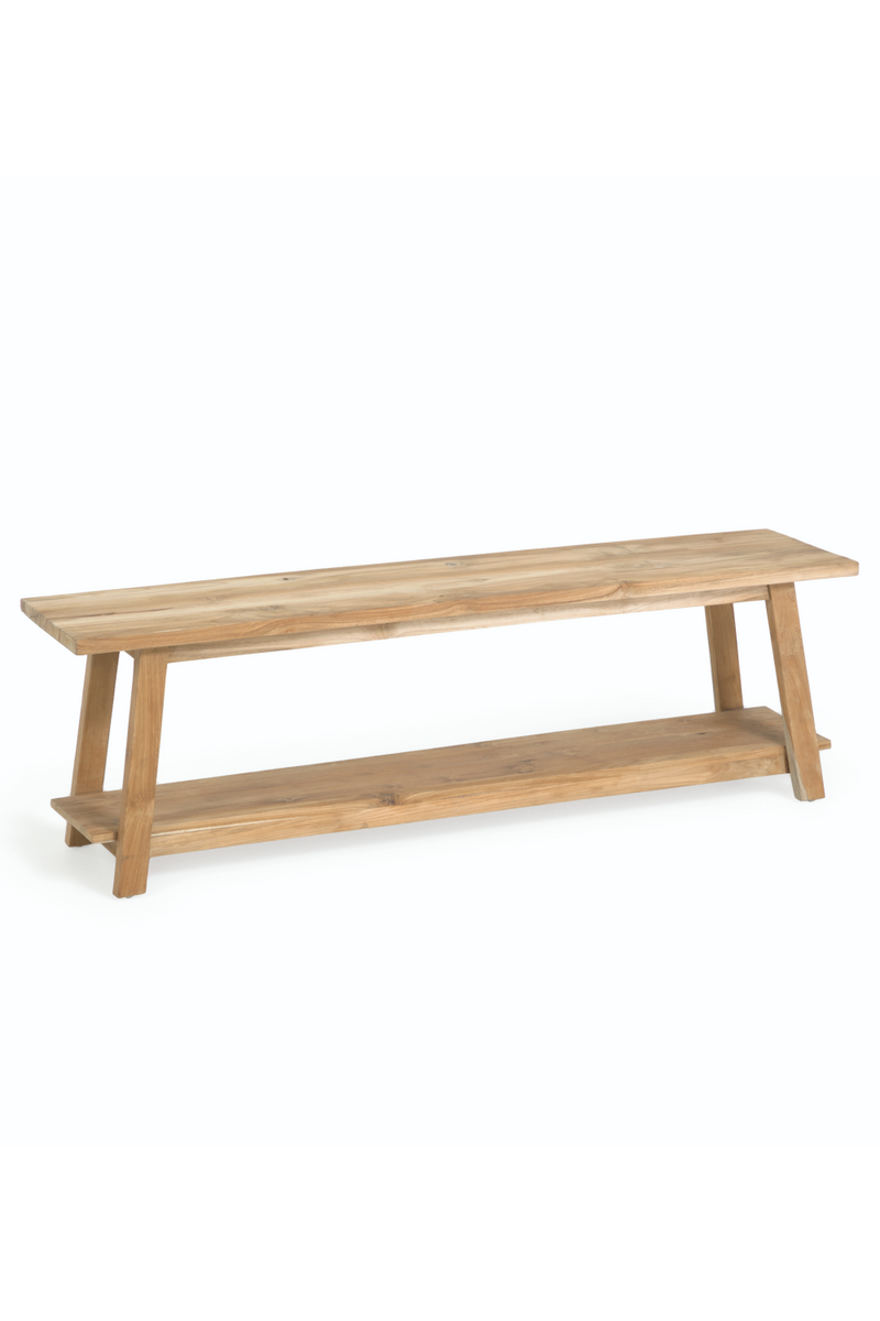 Recycled Teak Wooden Bench | La Forma Safara | Oroatrade.com