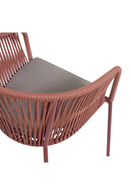 Handwoven Cord Curved Outdoor Chairs (4) | La Forma Yanet | Oroatrade.com