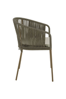 Handwoven Cord Curved Outdoor Chairs (4) | La Forma Yanet | Oroatrade.com