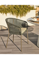Handwoven Cord Curved Outdoor Chairs (4) | La Forma Yanet | Oroatrade.com