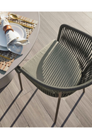 Handwoven Cord Curved Outdoor Chairs (4) | La Forma Yanet | Oroatrade.com