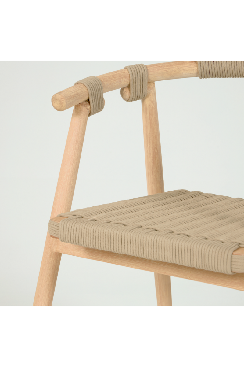 Beige Woven Outdoor Chairs (2) | La Forma Majela | Woodfurniture.com