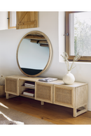Mindi Wood & Rattan Media Unit | La Forma Rexit | Woodfurniture.com