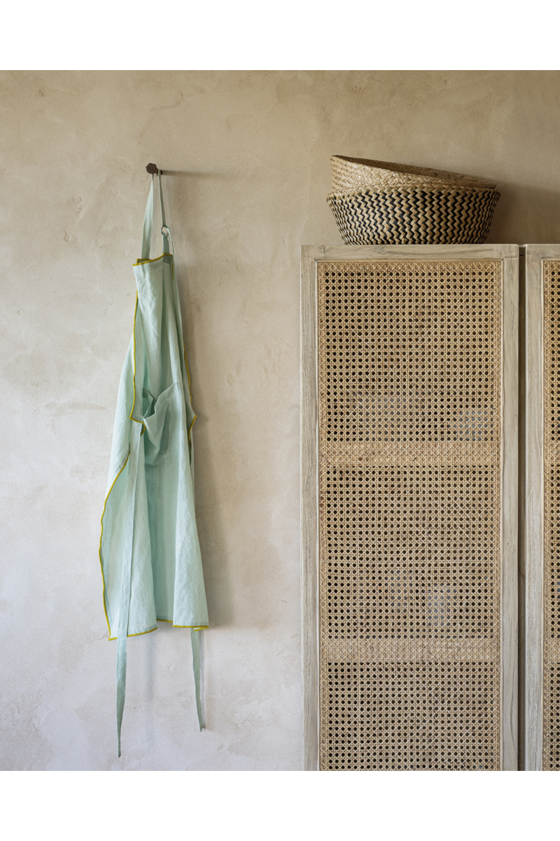 Mindi Wood & Rattan Wardrobe Cabinet | La Forma Rexit | Oroatrade.com