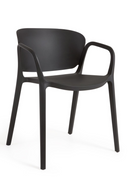Molded Stackable Garden Armchair (4) | La Forma Ania | Oroatrade.com