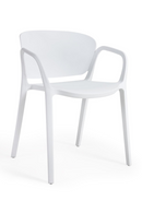 Molded Stackable Garden Armchair (4) | La Forma Ania | Oroatrade.com