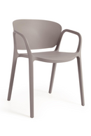Molded Stackable Garden Armchair (4) | La Forma Ania | Oroatrade.com
