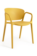 Molded Stackable Garden Armchair (4) | La Forma Ania | Oroatrade.com