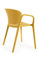 Molded Stackable Garden Armchair (4) | La Forma Ania | Oroatrade.com