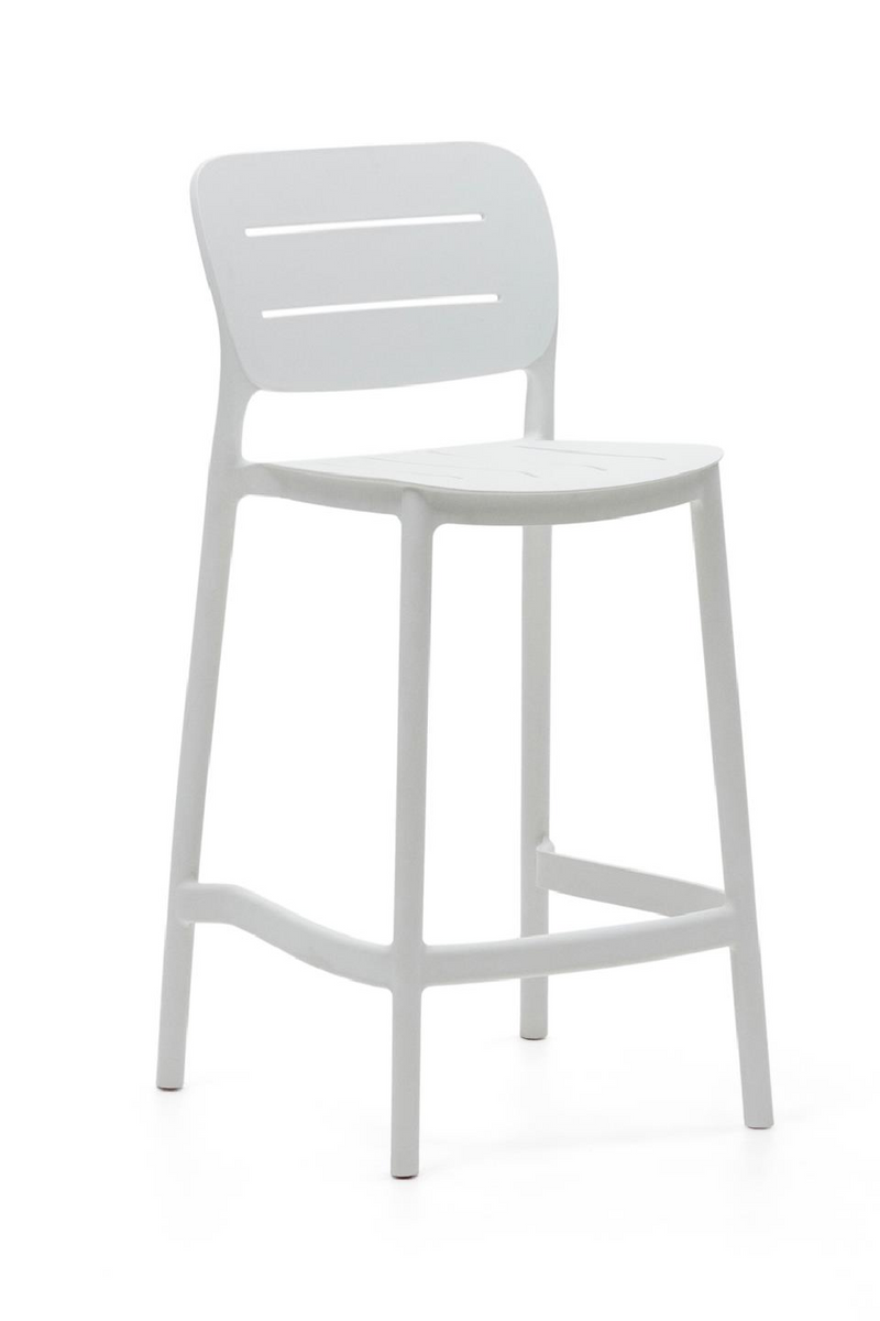 Molded Outdoor Stool (4) | La Forma Morella | Oroatrade.com