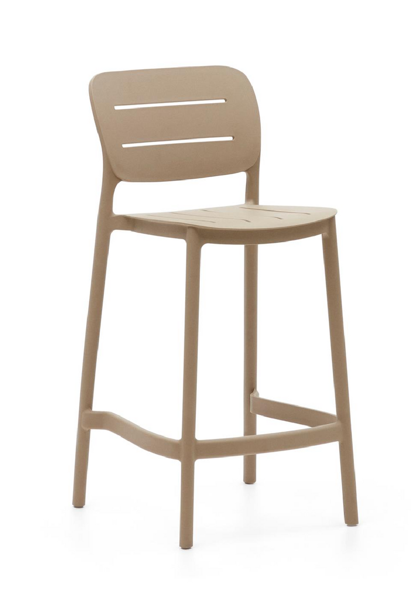 Molded Outdoor Stool (4) | La Forma Morella | Oroatrade.com