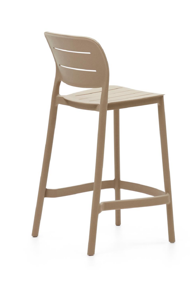 Molded Outdoor Stool (4) | La Forma Morella | Oroatrade.com