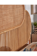 Natural Weaved Rattan Queen Headboard 67" | La Forma | Wood Furniture