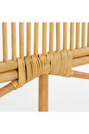 Natural Weaved Rattan Queen Headboard 67" | La Forma | Wood Furniture